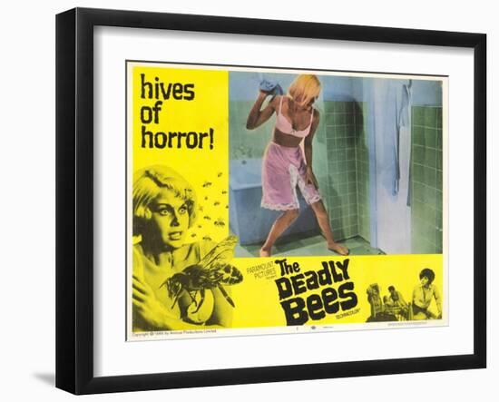The Deadly Bees, 1967-null-Framed Art Print