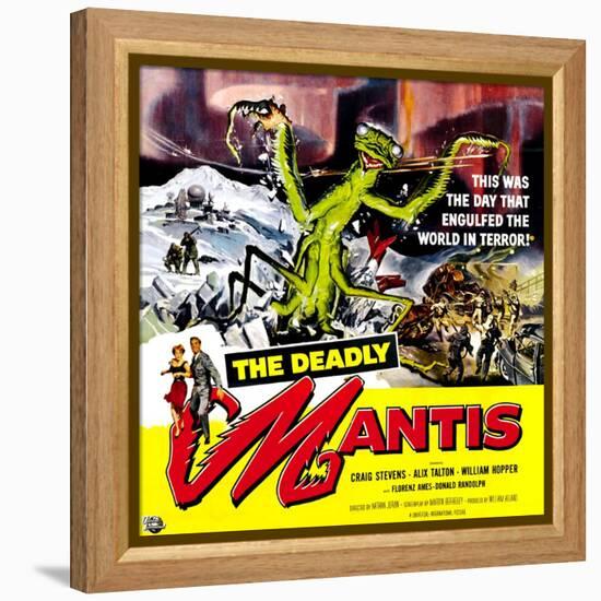 The Deadly Mantis, 1957-null-Framed Stretched Canvas