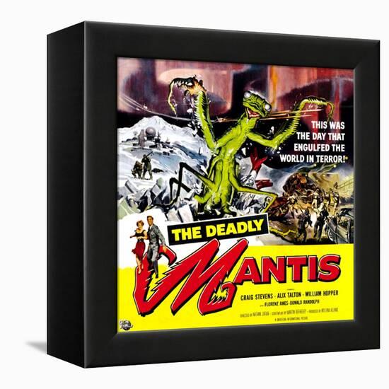 The Deadly Mantis, 1957-null-Framed Stretched Canvas