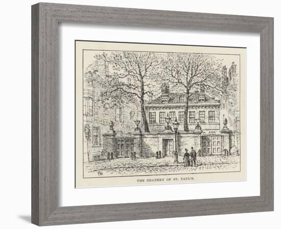 The Deanery of St Paul's-Frank Watkins-Framed Giclee Print