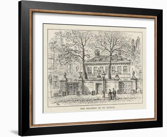 The Deanery of St Paul's-Frank Watkins-Framed Giclee Print