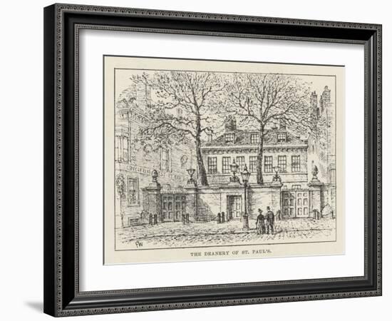 The Deanery of St Paul's-Frank Watkins-Framed Giclee Print