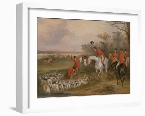 The Death, Bachelor's Hall-Francis Calcraft Turner-Framed Giclee Print