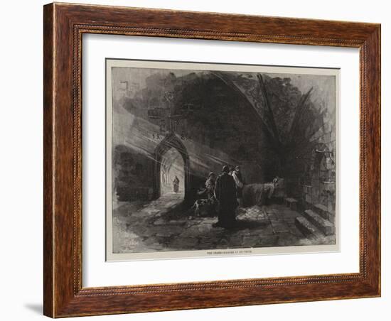 The Death-Chamber of Columbus-null-Framed Giclee Print