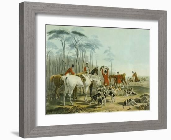 The Death, Engraved by Huffman and Mackrill-John Frederick Herring I-Framed Giclee Print