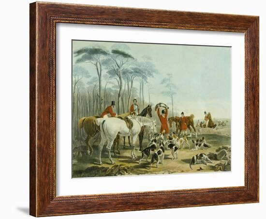 The Death, Engraved by Huffman and Mackrill-John Frederick Herring I-Framed Giclee Print