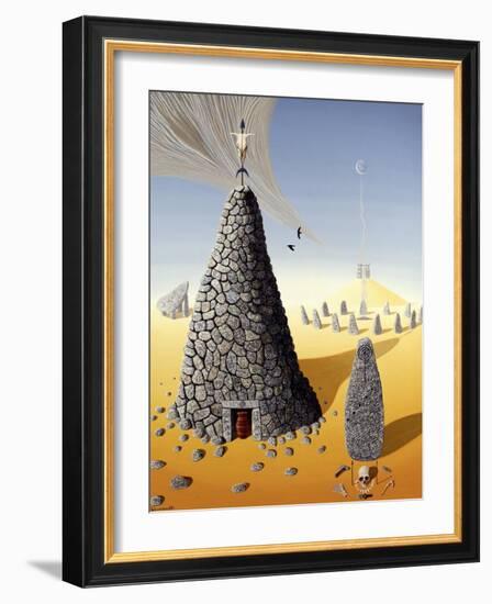 The Death of a Chief-Peter Szumowski-Framed Giclee Print