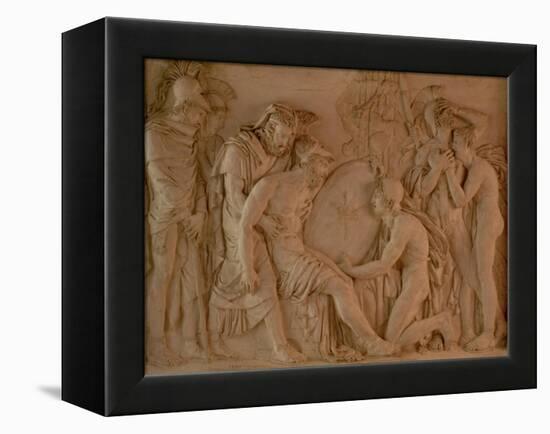 The Death of Achilles, 1811-Pierre Jean David d'Angers-Framed Premier Image Canvas