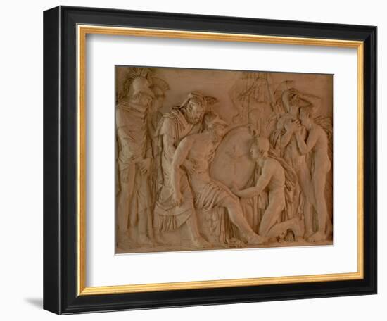 The Death of Achilles, 1811-Pierre Jean David d'Angers-Framed Giclee Print