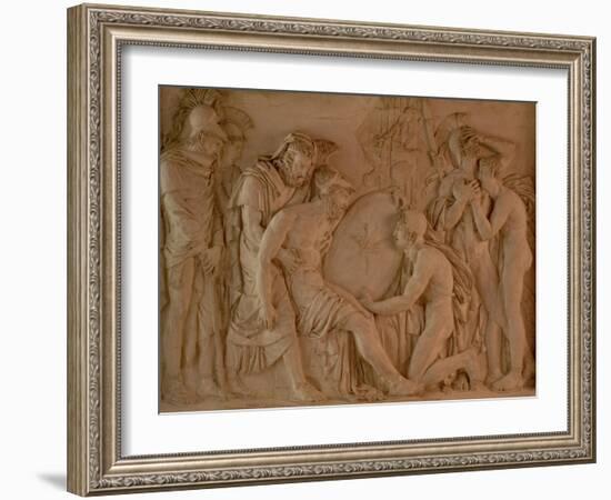 The Death of Achilles, 1811-Pierre Jean David d'Angers-Framed Giclee Print