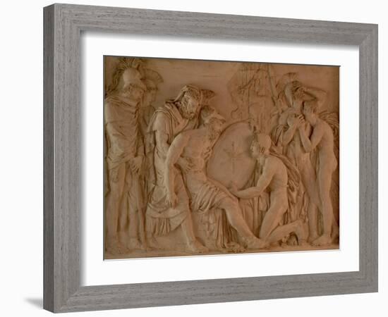 The Death of Achilles, 1811-Pierre Jean David d'Angers-Framed Giclee Print