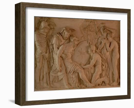 The Death of Achilles, 1811-Pierre Jean David d'Angers-Framed Giclee Print