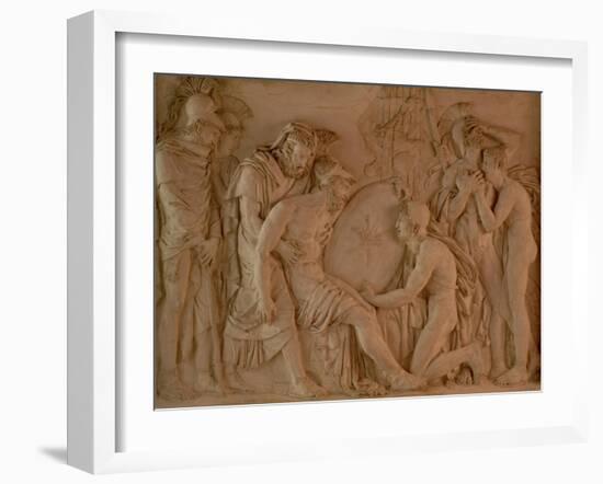 The Death of Achilles, 1811-Pierre Jean David d'Angers-Framed Giclee Print