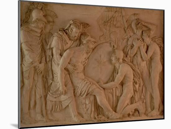 The Death of Achilles, 1811-Pierre Jean David d'Angers-Mounted Giclee Print