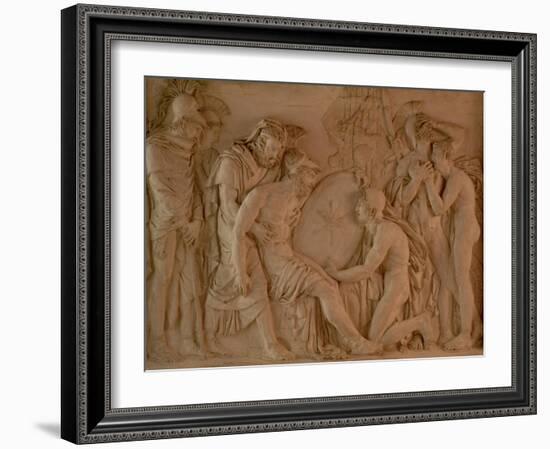 The Death of Achilles, 1811-Pierre Jean David d'Angers-Framed Giclee Print