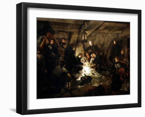 The Death of Admiral Lord Nelson, 1805-Arthur William Devis-Framed Giclee Print