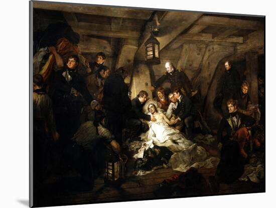 The Death of Admiral Lord Nelson, 1805-Arthur William Devis-Mounted Giclee Print