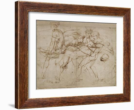 The Death of Adonis-Raphael-Framed Giclee Print