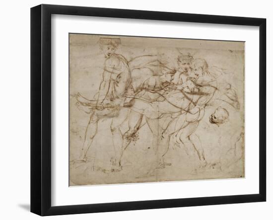 The Death of Adonis-Raphael-Framed Giclee Print