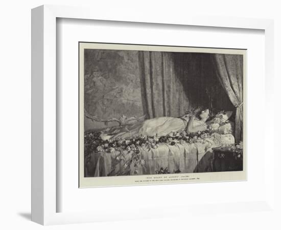 The Death of Albine-John Collier-Framed Giclee Print