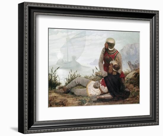 The Death of Arthur-John Mulcaster Carrick-Framed Giclee Print