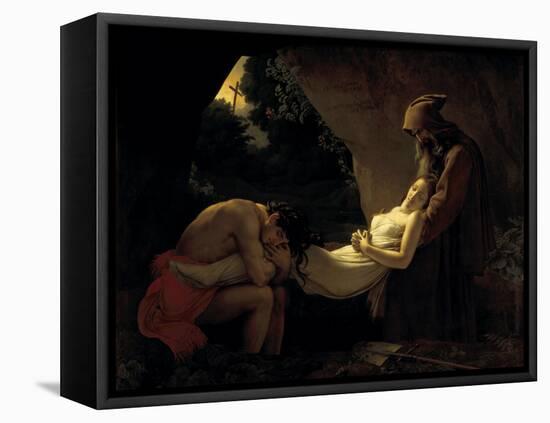 The Death of Atala-Anne-Louis Girodet de Roussy-Trioson-Framed Premier Image Canvas