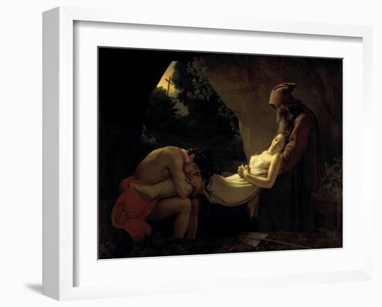 The Death of Atala-Anne-Louis Girodet de Roussy-Trioson-Framed Giclee Print