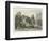 The Death of Bonchamp-Denis Auguste Marie Raffet-Framed Giclee Print