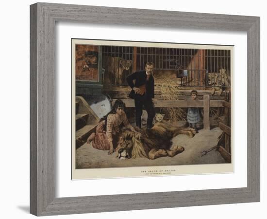 The Death of Brutus-Gustav Wertheimer-Framed Giclee Print