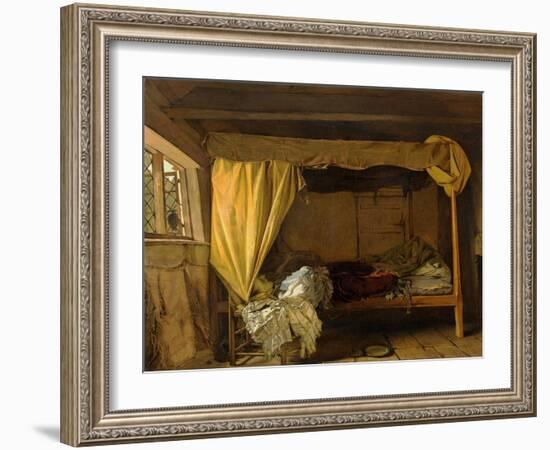 The Death of Buckingham, 1850S-Augustus Leopold Egg-Framed Giclee Print