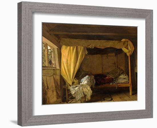 The Death of Buckingham, 1850S-Augustus Leopold Egg-Framed Giclee Print