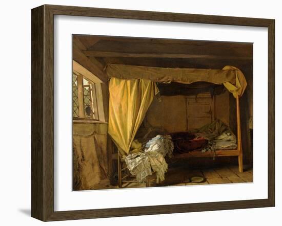 The Death of Buckingham, 1850S-Augustus Leopold Egg-Framed Giclee Print