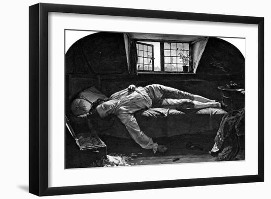 The Death of Chatterton, 1856-Henry Wallis-Framed Giclee Print