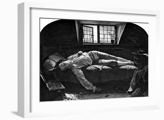 The Death of Chatterton, 1856-Henry Wallis-Framed Giclee Print