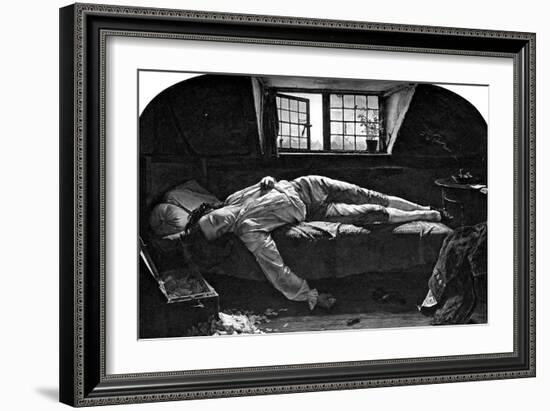 The Death of Chatterton, 1856-Henry Wallis-Framed Giclee Print