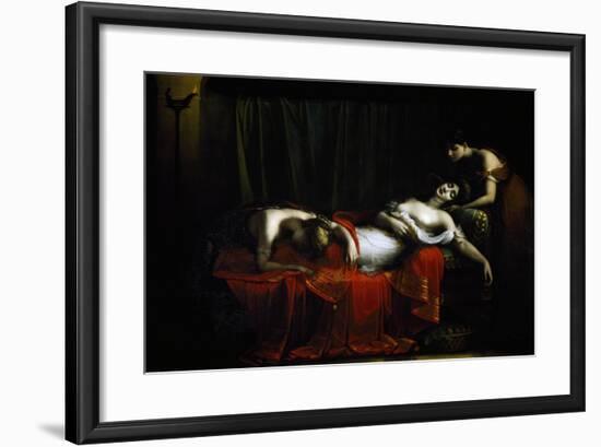 The Death of Cleopatra, 1824-Charles Boulanger De Boisfremont-Framed Giclee Print