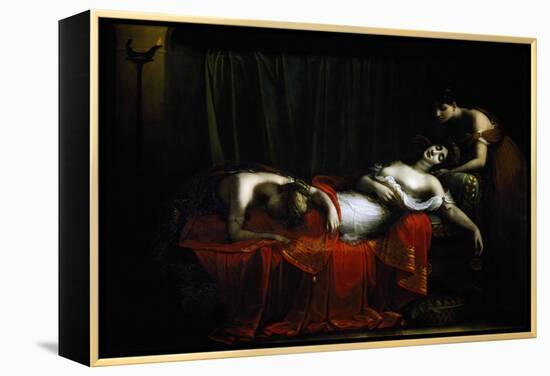 The Death of Cleopatra, 1824-Charles Boulanger De Boisfremont-Framed Premier Image Canvas