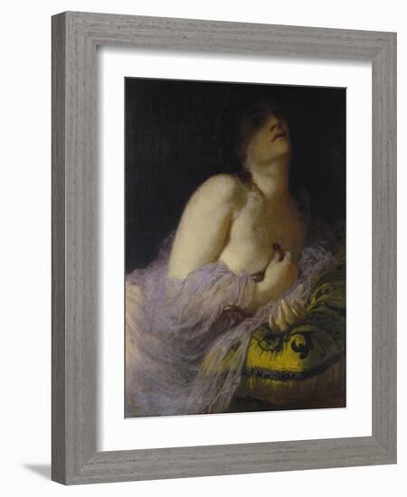 The Death of Cleopatra, 1872-Arnold Böcklin-Framed Giclee Print