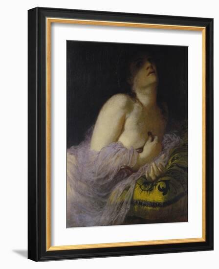 The Death of Cleopatra, 1872-Arnold Böcklin-Framed Giclee Print