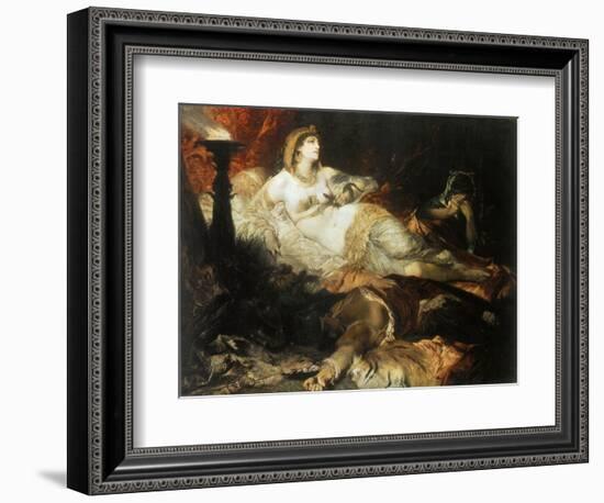 The Death of Cleopatra, 1875-Hans Makart-Framed Giclee Print