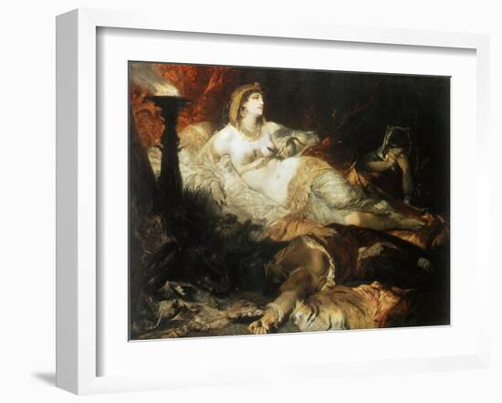 The Death of Cleopatra, 1875-Hans Makart-Framed Giclee Print