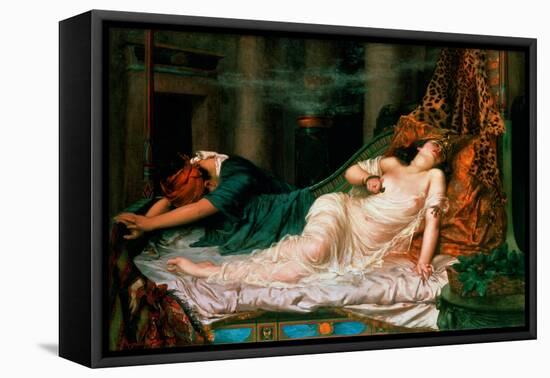 The Death of Cleopatra, 1892-Reginald Arthur-Framed Premier Image Canvas