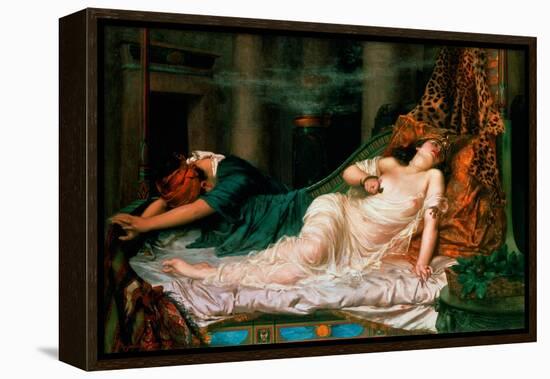 The Death of Cleopatra, 1892-Reginald Arthur-Framed Premier Image Canvas