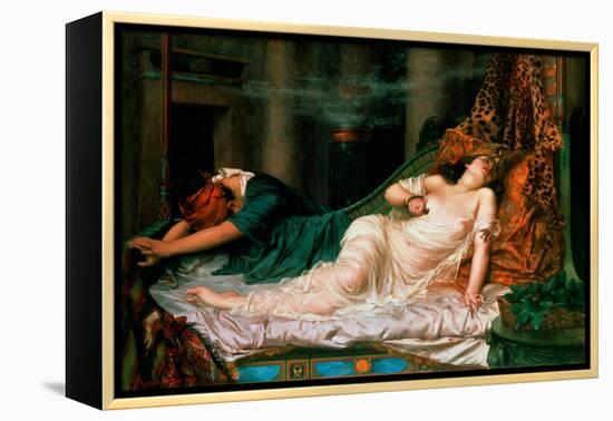 The Death of Cleopatra, 1892-Reginald Arthur-Framed Premier Image Canvas