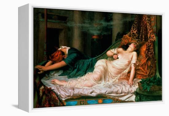 The Death of Cleopatra, 1892-Reginald Arthur-Framed Premier Image Canvas