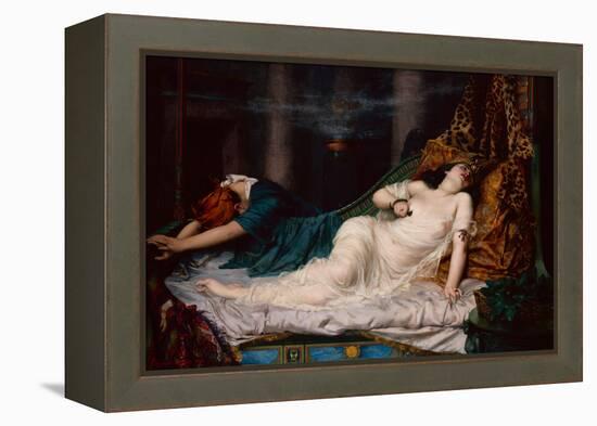 The Death of Cleopatra, 1892-Reginald Arthur-Framed Premier Image Canvas