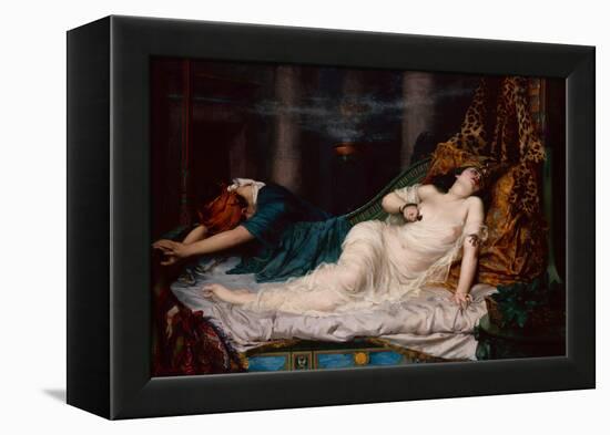 The Death of Cleopatra, 1892-Reginald Arthur-Framed Premier Image Canvas