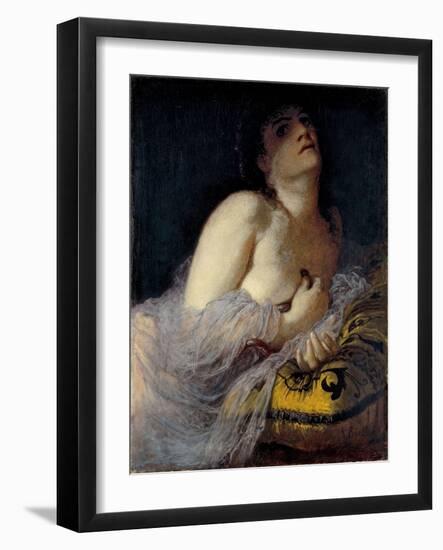 The Death of Cleopatra-Arnold Böcklin-Framed Giclee Print