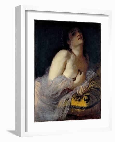 The Death of Cleopatra-Arnold Böcklin-Framed Giclee Print