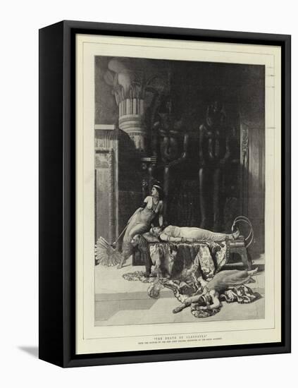 The Death of Cleopatra-John Collier-Framed Premier Image Canvas